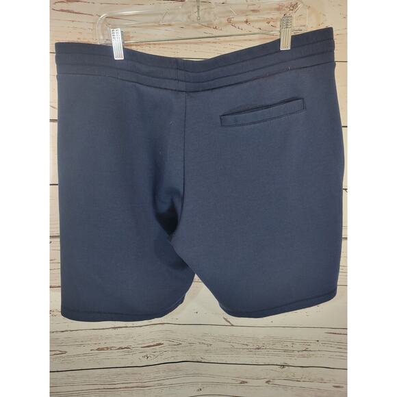 32 Degrees Cool Navy Blue Drawstring Stretch Performance Shorts Men's Size XL - Picture 2 of 12